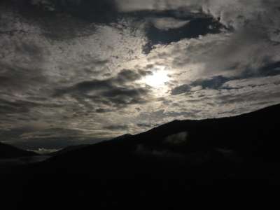 Landschaft vor der Totalitaet